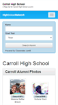 Mobile Screenshot of carrollhighschool.net